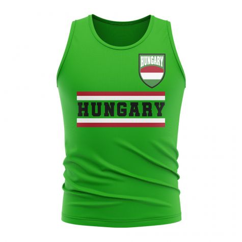 Hungary Core Football Country Sleeveless Tee (Green)