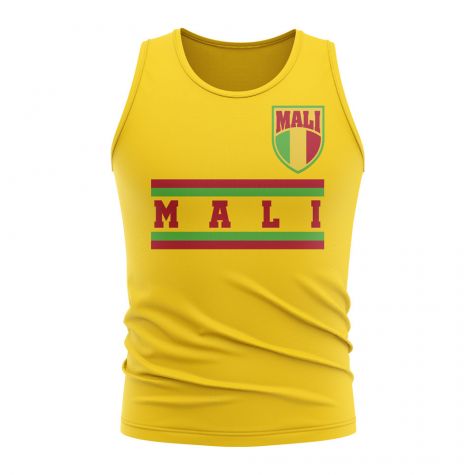 Mali Core Football Country Sleeveless Tee (Yellow)