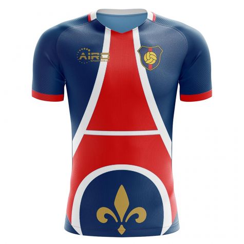 Paris 2019-2020 Home Concept Shirt - Adult Long Sleeve