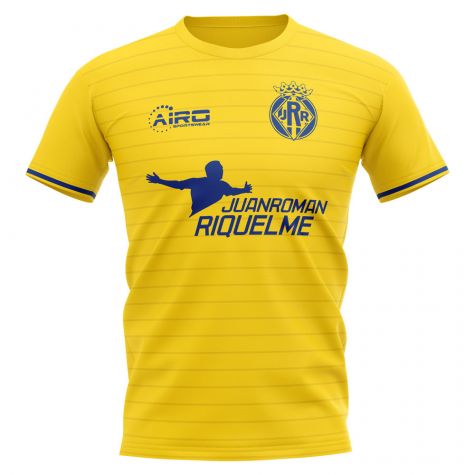 2025-2026 Villarreal Juan Roman Riquelme Concept Football Shirt - Little Boys