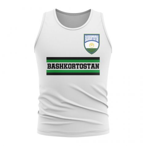 Bashkortostan Core Football Country Sleeveless Tee (White)