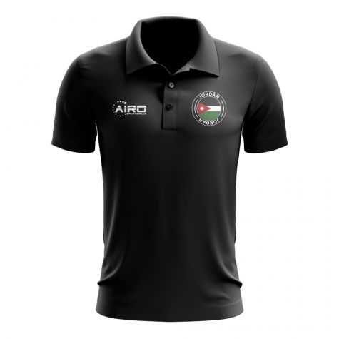 Jordan Football Polo Shirt (Black)