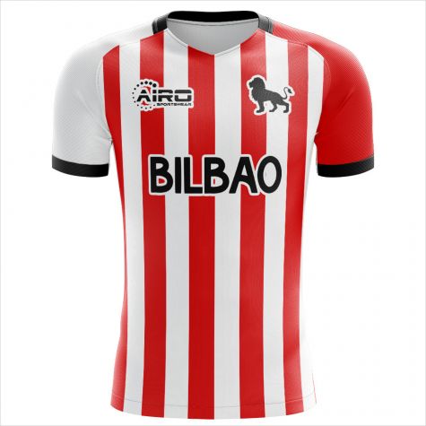 Athletic Bilbao 2019-2020 Home Concept Shirt - Adult Long Sleeve