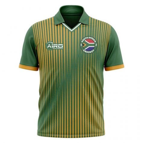 100% South Africa Cricket World Cup 2019 T-Shirt Mens Green