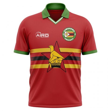 2025-2026 Zimbabwe Cricket Concept Shirt - Kids (Long Sleeve)