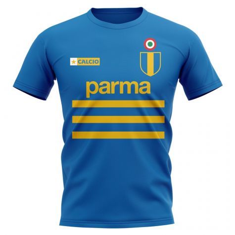 Parma Vintage Football T-Shirt (Blue)