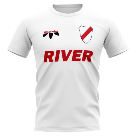 River Plate Vintage Football T-Shirt (White)