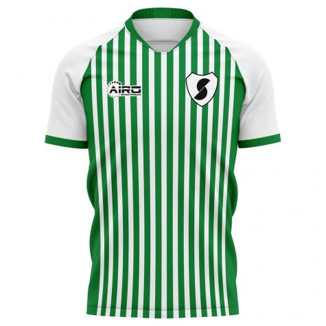 Racing Santander 2019-2020 Home Concept Shirt - Kids (Long Sleeve)