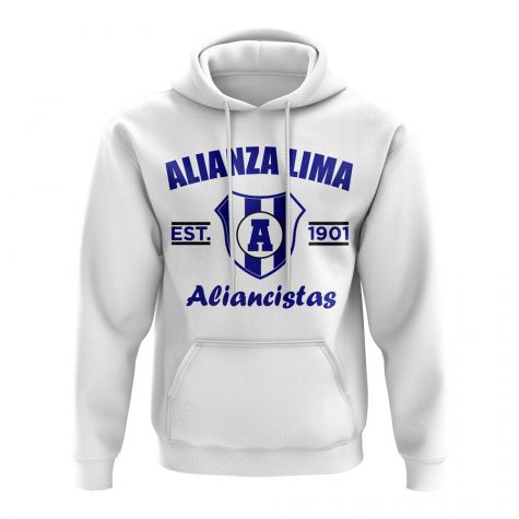 Alianza Established Football Hoody (White)