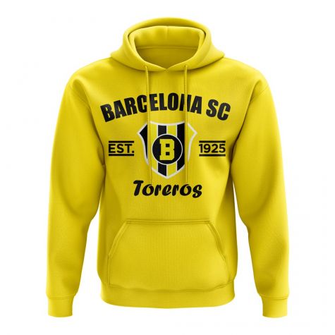 Barcelona SC Established Football Hoody (Yellow)