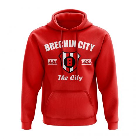 Brechin City Established Football Hoody (Red)