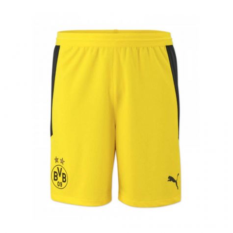 Borussia Dortmund 2020-2021 Home Shorts (Yellow) - Kids