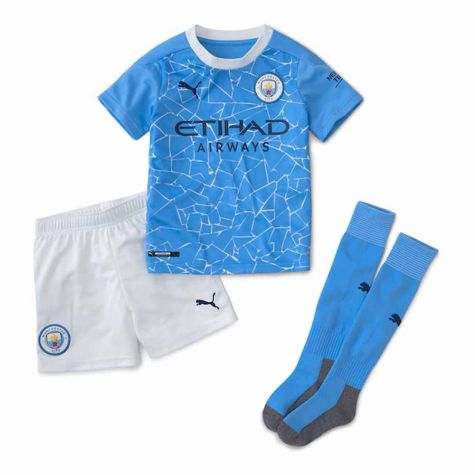 Manchester City 2020-2021 Home Mini Kit