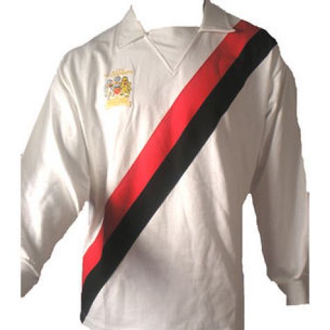Manchester City 1976 League Cup Winners Retro Football Shirt