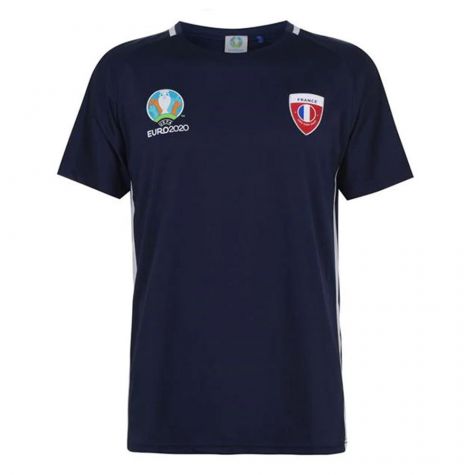 France 2021 Polyester T-Shirt (Navy)