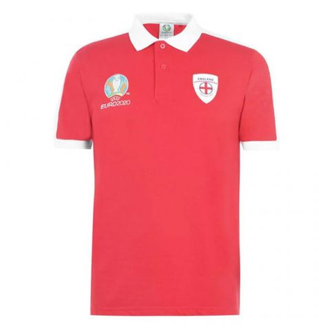 England 2021 Core Polo Shirt (Red)