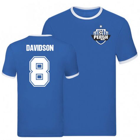 Murray Davidson St Johnstone Ringer Tee (Blue)