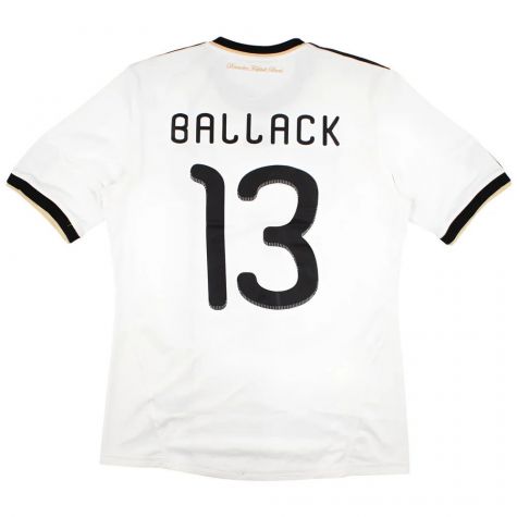 Germany 2010-11 Home Shirt (M) Ballack #13 (Excellent)