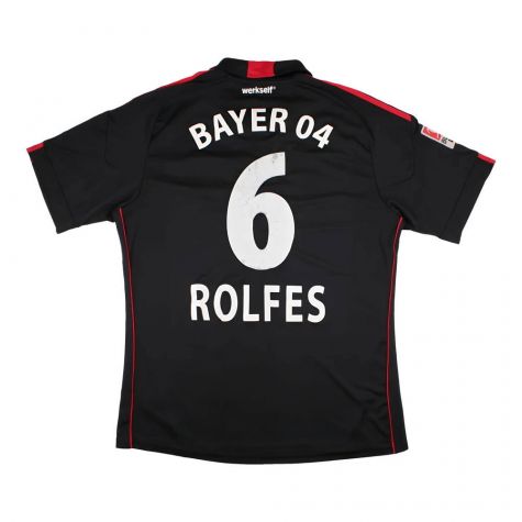Bayer Leverkusen 2010-11 Home Shirt (XL) Rolfes #6 (Very Good)