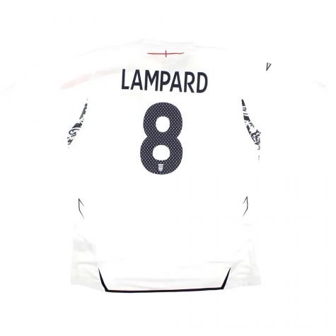 England 2007-09 Home Shirt (XL) Lampard #8 (Fair)