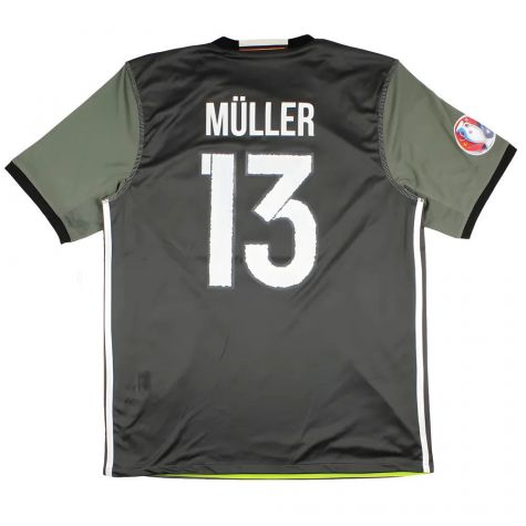 Germany 2016-17 Away Shirt (M) Muller #13 (Excellent)