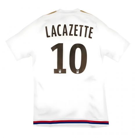 Lyon 2015-16 Third Shirt (Lacazette #10) (S) (Excellent)