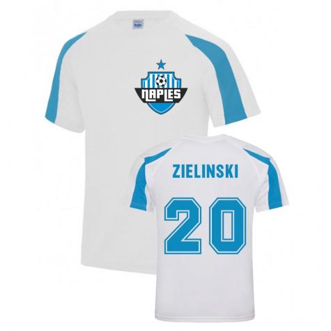 Piotr Zielinski Napoli Sports Training Jersey (White)