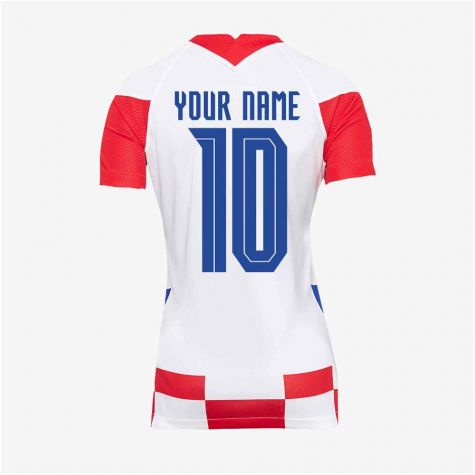 2020-2021 Croatia Womens Home Shirt (Your Name)