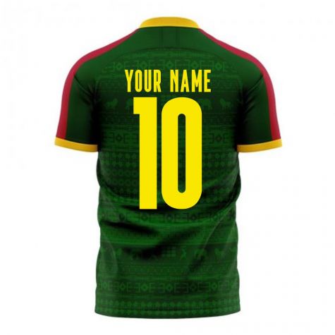 Cameroon 2023-2024 Home Concept Football Kit (Libero) (Your Name)