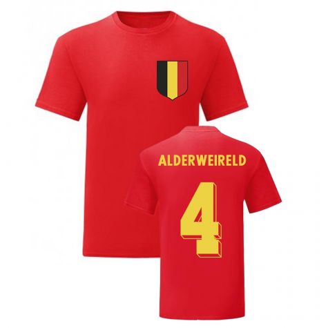 Toby Alderwerield Belgium National Hero Tee's (Red)