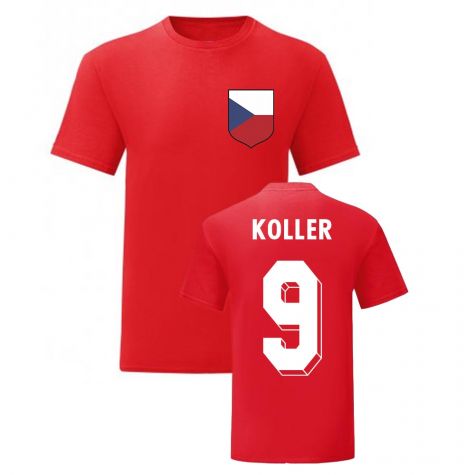 Jan Koller Czech Republic National Hero Tee's (Red)