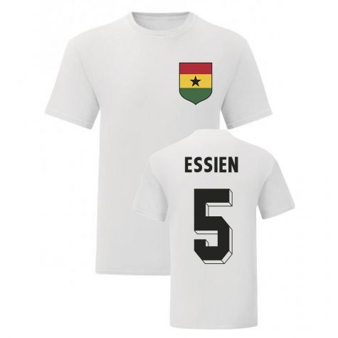 Michael Essien Ghana National Hero Tee (White)
