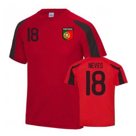 Portugal Sports Training Jersey (Neves 18)