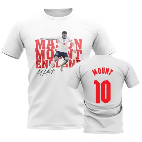 Mason Mount England Player Tee (White)