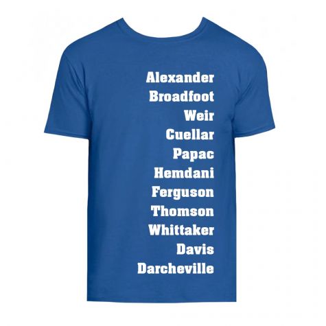 Rangers Favourite XI Tee (Blue)