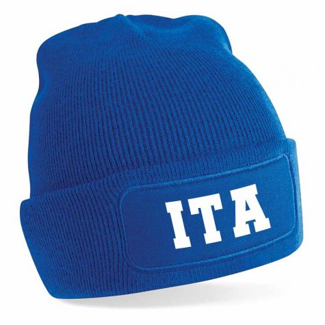 Italy National Football Beanie (Blue)