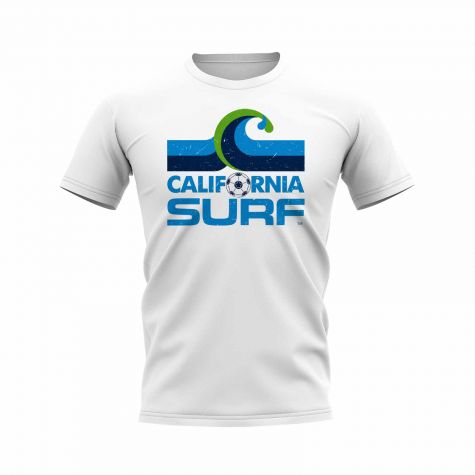 California Surf Vintage Badge T-Shirt (White)