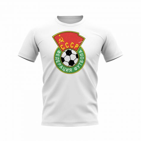 CCCP Vintage Badge T-Shirt (White)