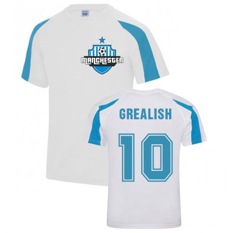 Jack Grealish Manchester Sports Training Jersey (white)