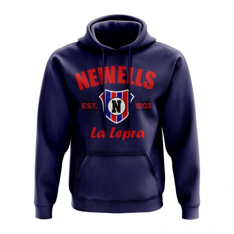 Newells Old Boys Established Hoody (Navy)