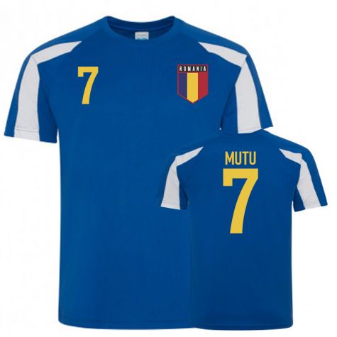 Romania Sports Training Jerseys (Mutu 7)