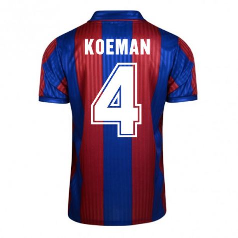 Score Draw Barcelona 1992 Home Shirt (Koeman 4)