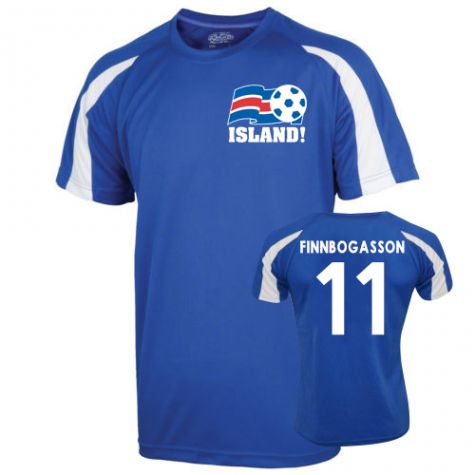 2016-17 Iceland Sports Training Jersey (Finboggasson 11) - Kids