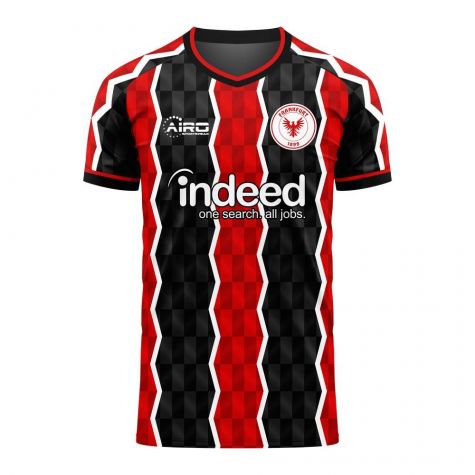 Frankfurt 2025-2026 Home Concept Football Kit (Airo) - Kids