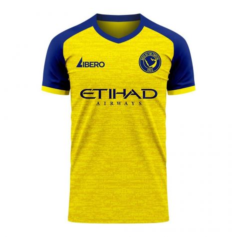 Al-Nassr 2025-2026 Home Concept Football Kit (Libero) - Little Boys