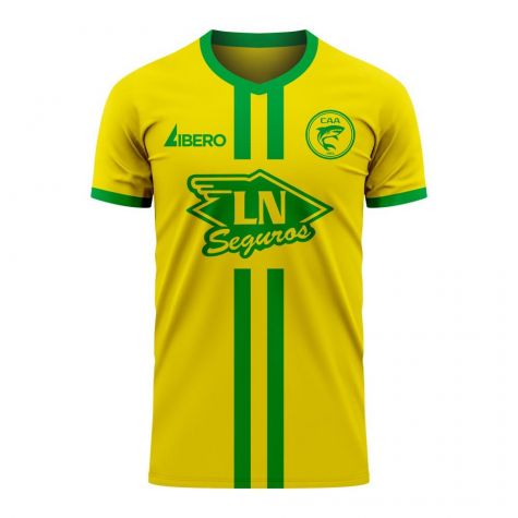 Aldosivi 2020-2021 Home Concept Football Kit (Libero) - Kids (Long Sleeve)