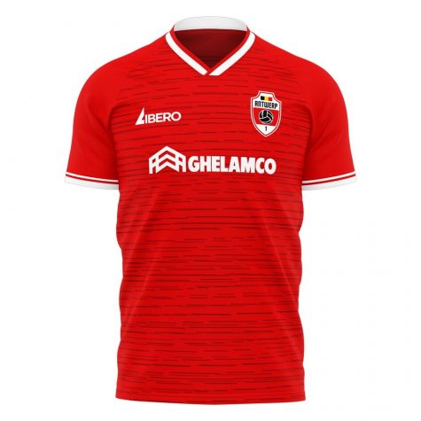 Antwerp 2025-2026 Home Concept Football Kit (Libero)
