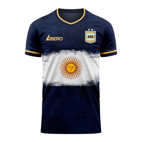 Argentina 2025-2026 Away Concept Football Kit (Libero) - Kids (Long Sleeve)