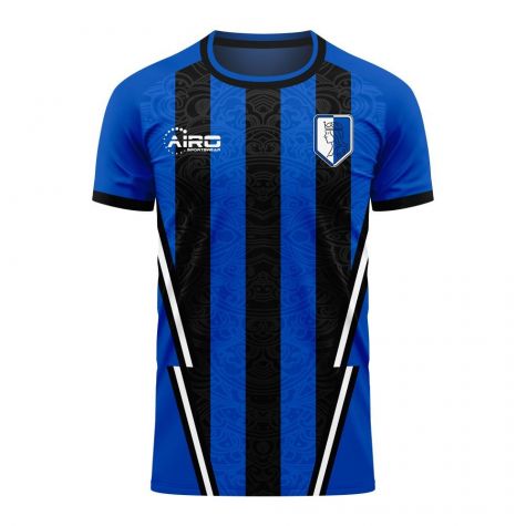 Atalanta 2020-2021 Home Concept Football Kit (Airo) - Kids (Long Sleeve)