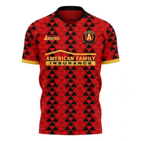 Atlanta 2020-2021 Home Concept Football Kit (Libero) - Kids (Long Sleeve)